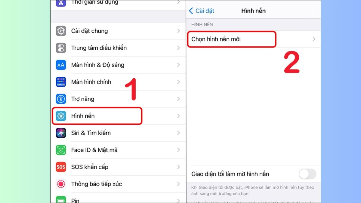 Cách đổi hình nền điện thoại - Hình 1