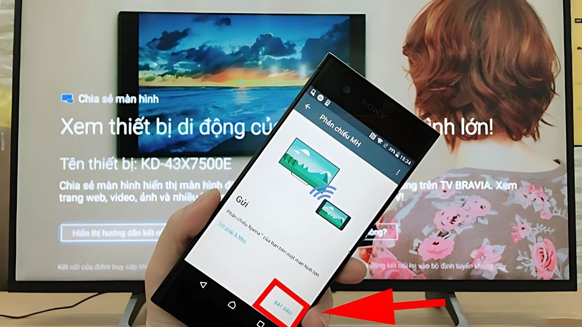 Chọn Bắt đầu trên điện thoại