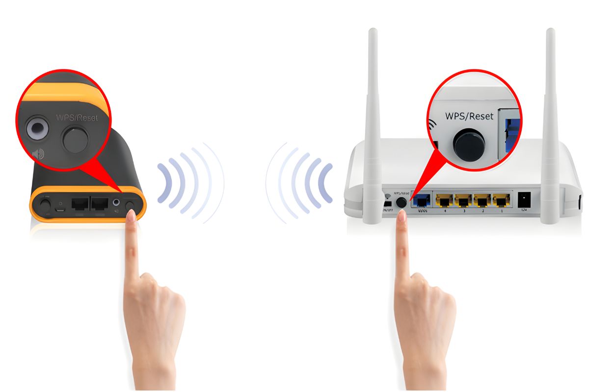 Cách sử dụng bộ kích sóng Wifi Cài đặt bằng WPS