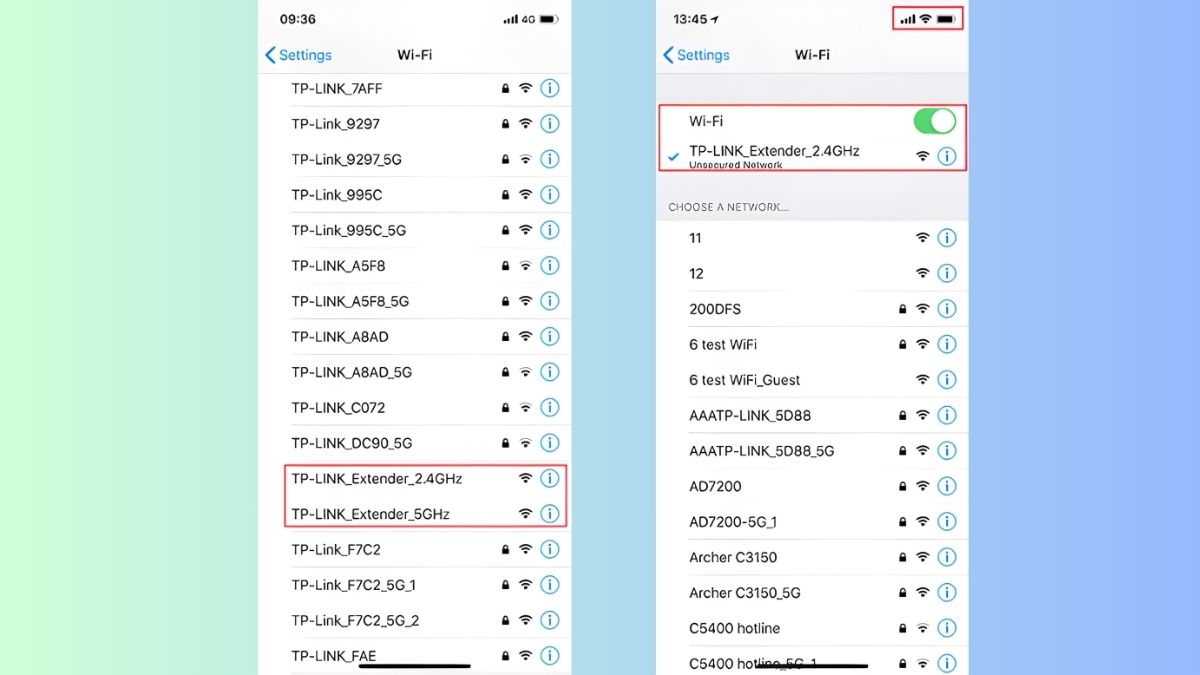 Cách sử dụng bộ kích sóng Wifi Cài đặt thông qua app TP-Link bước 2