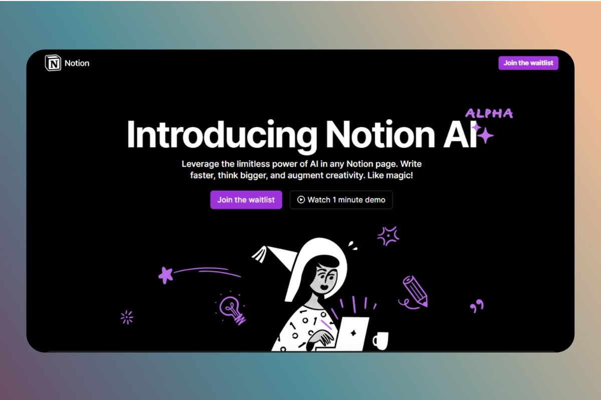 Notion AI – Ghi chú kết hợp quản lý dự án