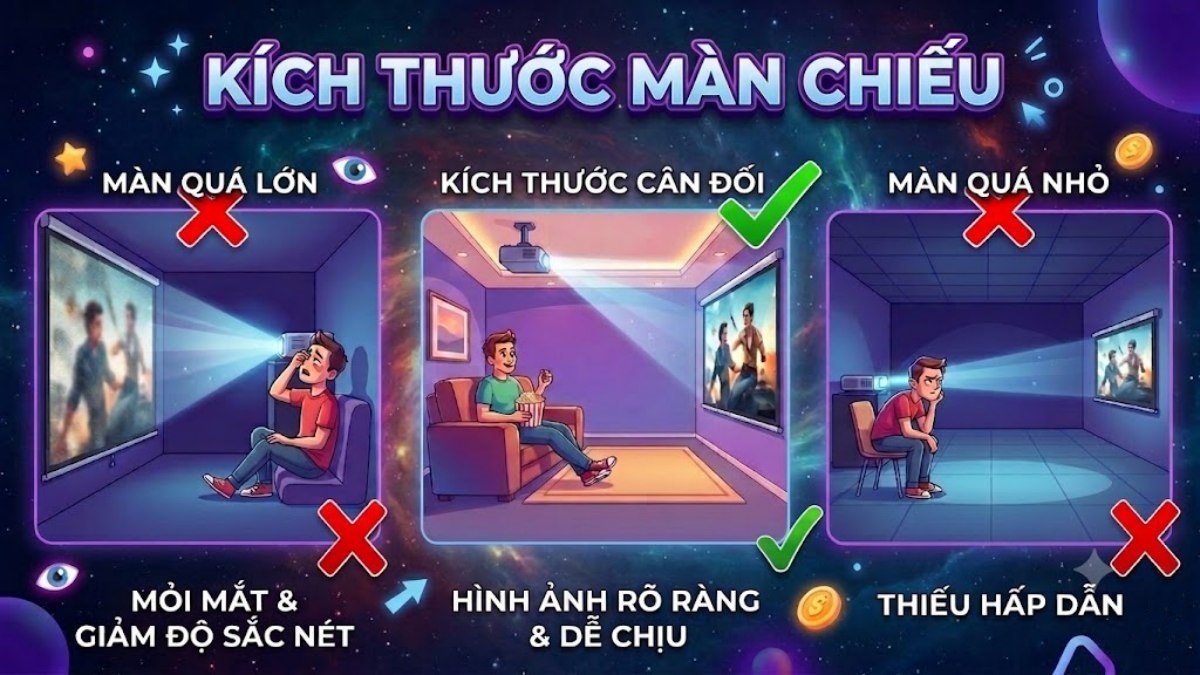 Kinh nghiệm mua máy chiếu qua thông số kỹ thuật