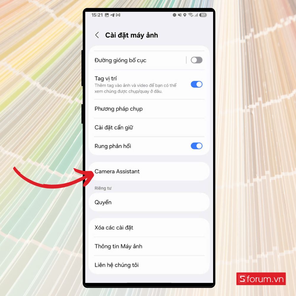 Tải và sử dụng Camera Assistant 3