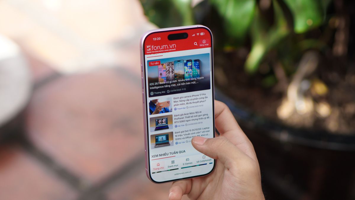 Bật tắt 120Hz trên iPhone 17 series: Bí kíp tối ưu pin và trải nghiệm mượt mà