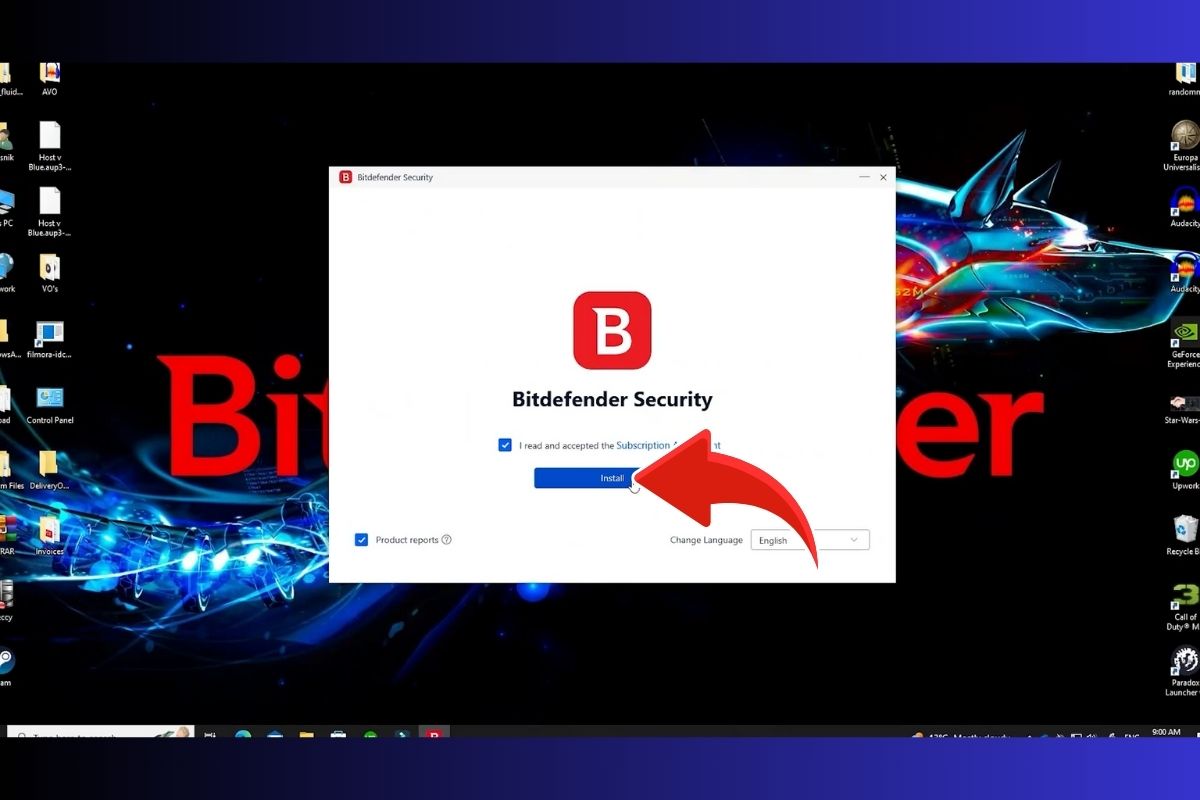 Cách tải và cài đặt Bitdefender Antivirus - bước 4