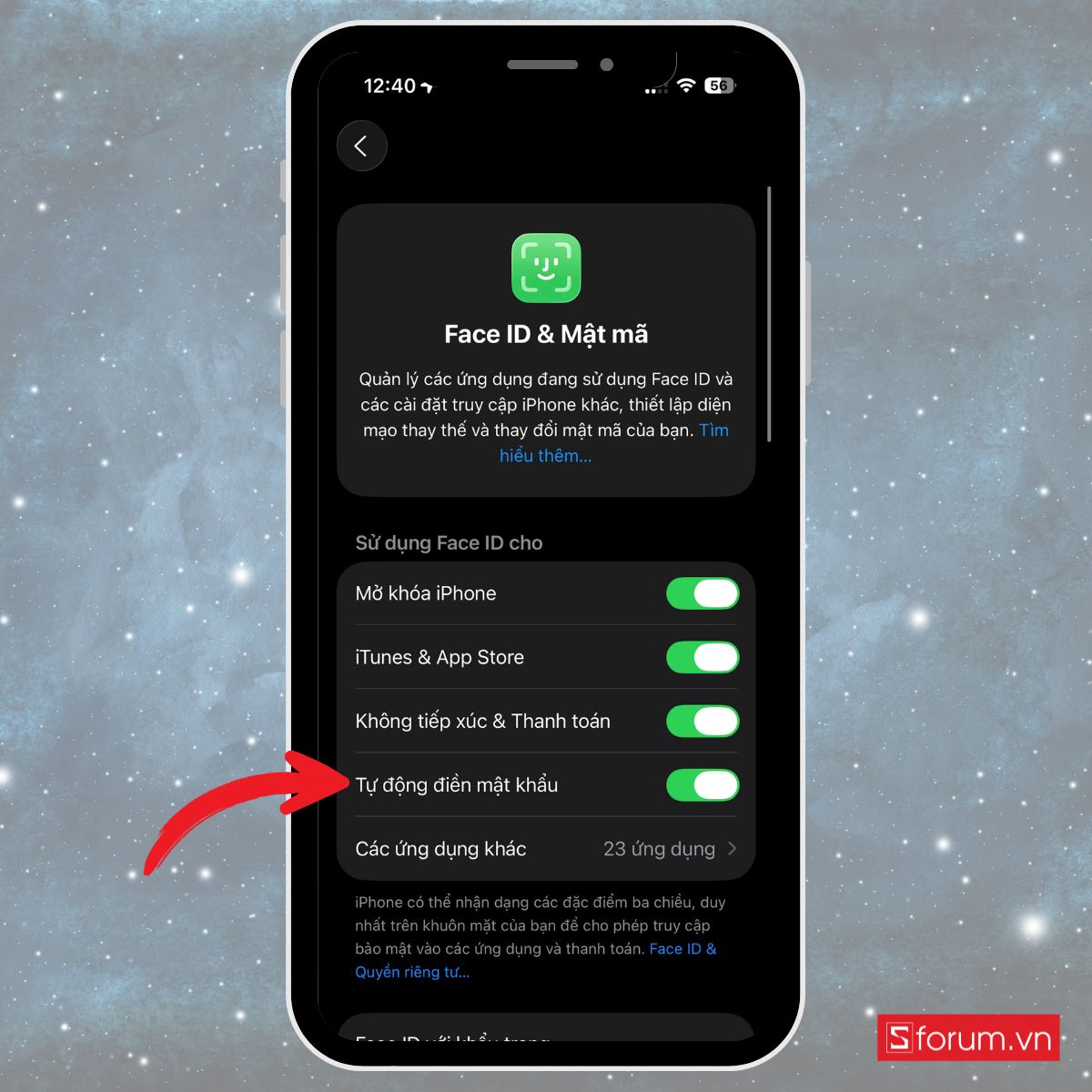 hướng dẫn Cách tự điền mã OTP trên iPhone qua gmail