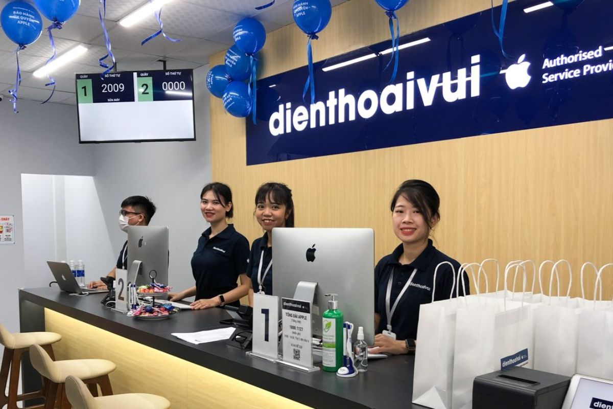 Trung tâm bảo hành Apple Điện Thoại Vui (CareS mới) là địa chỉ uy tín để thay thế camera sau iPhone chính hãng