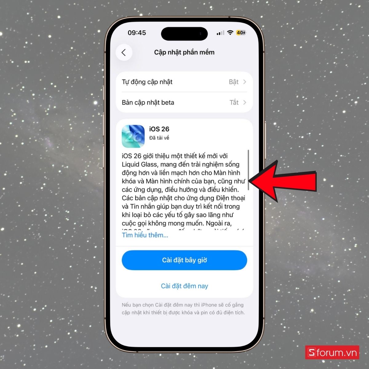 Tải về và cập nhật phần mềm mới nhất