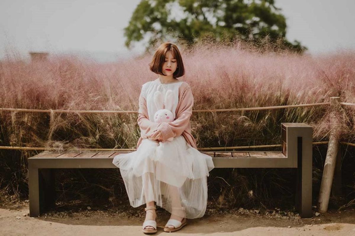 Tone vintage hồng phấn