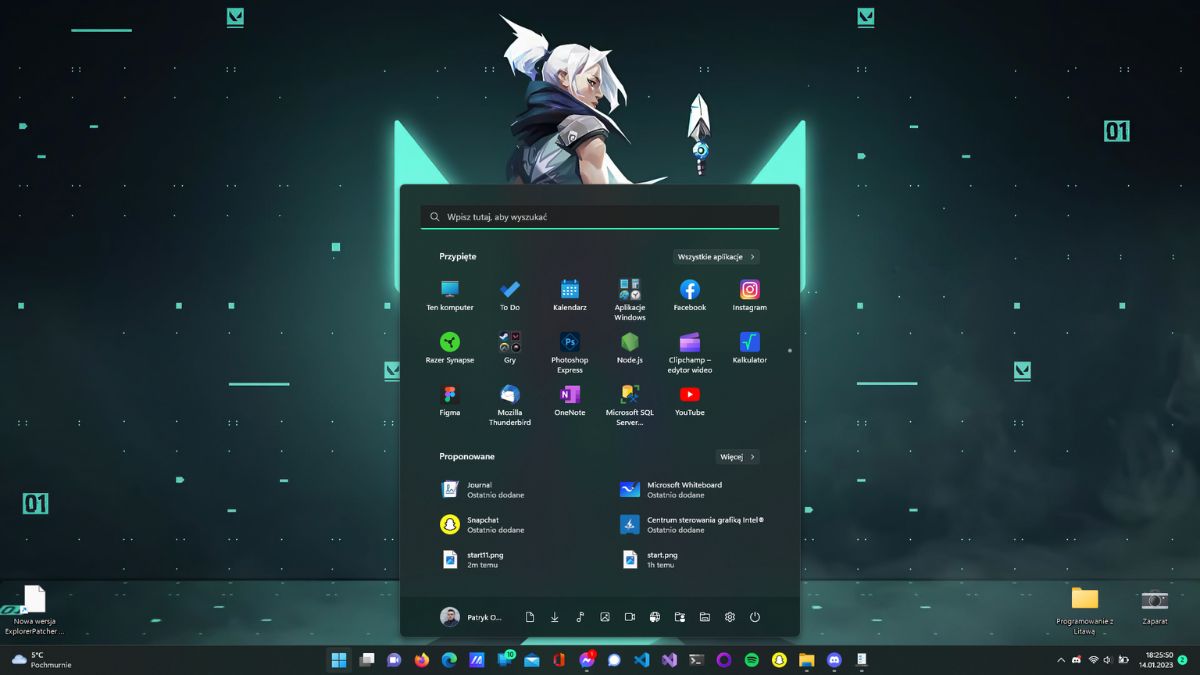 Phần mềm ExplorerPatcher hỗ trợ di chuyển Taskbar Win 11 đơn giản