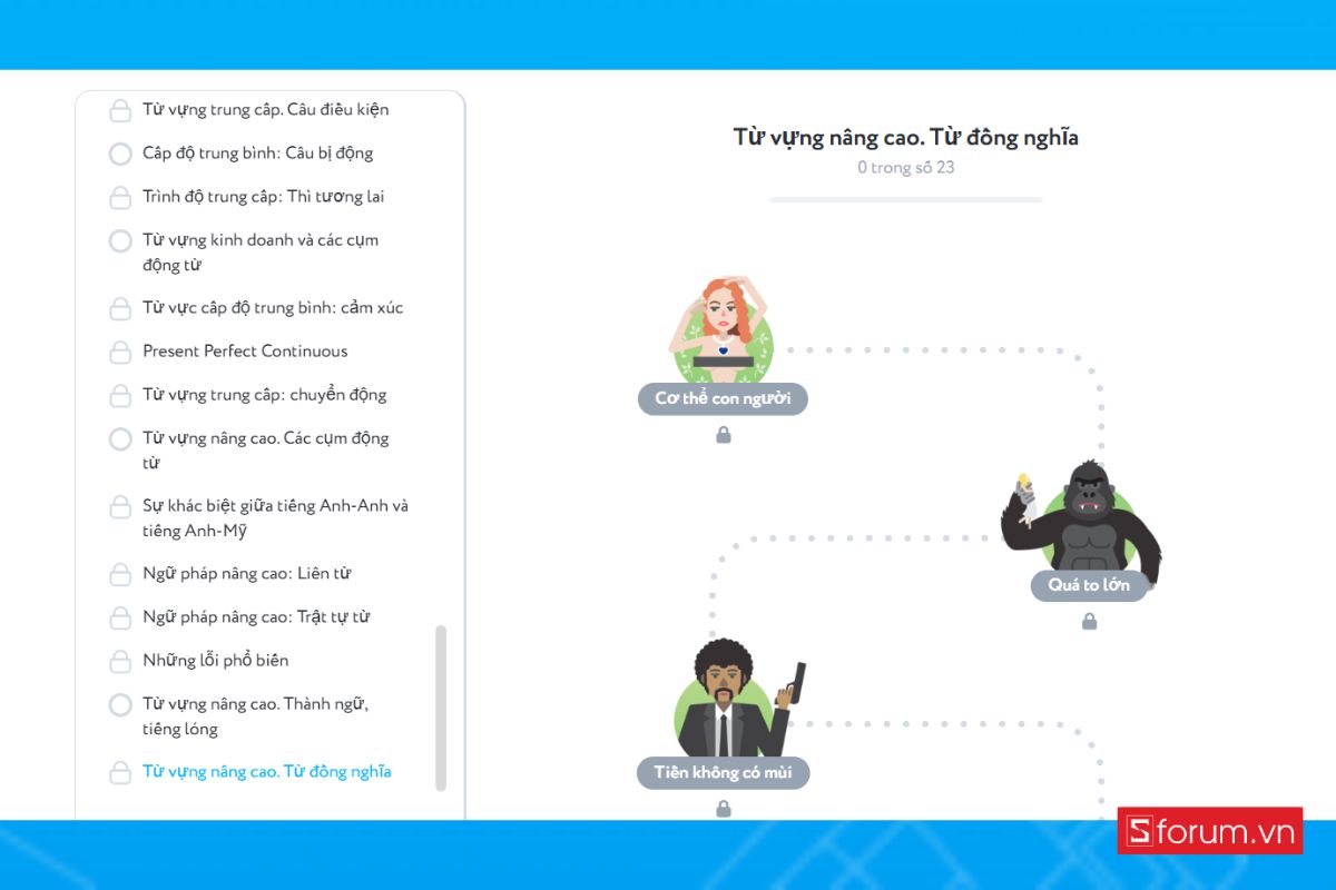 Mẹo học tiếng Anh & Tây Ban Nha trên EWA English 21
