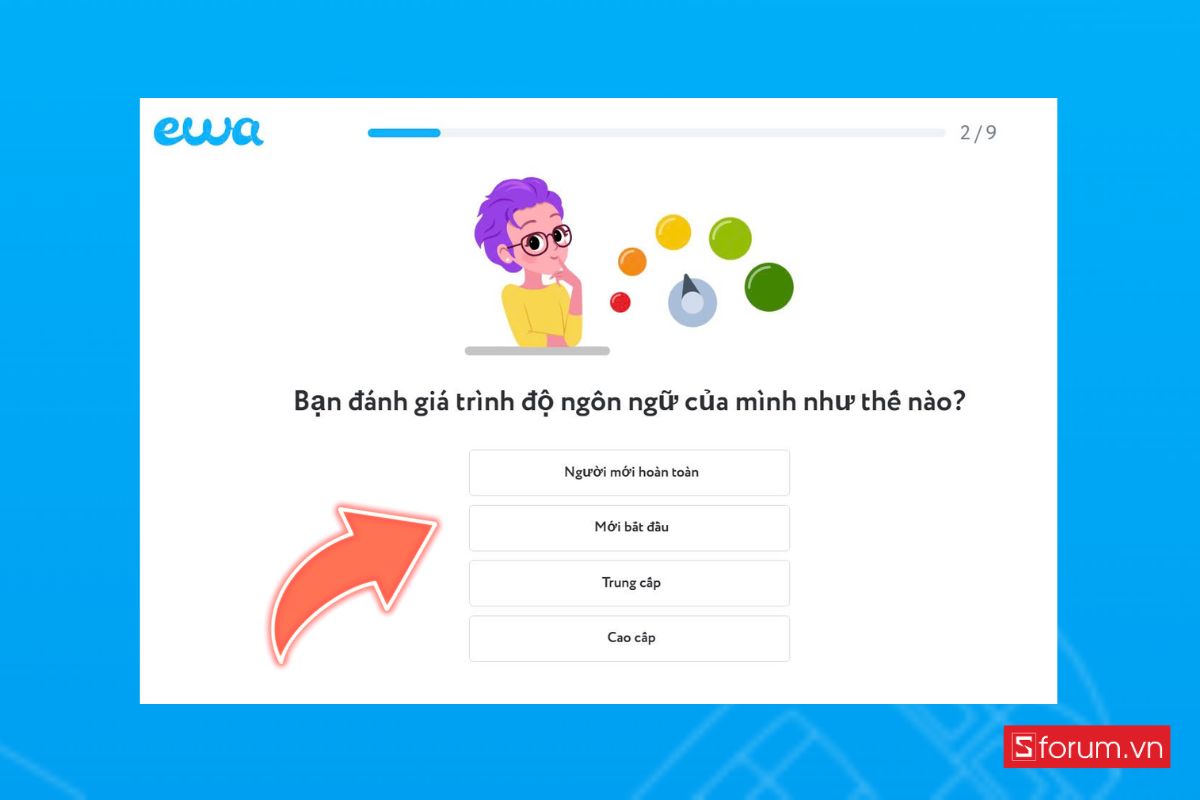 Mẹo học tiếng Anh & Tây Ban Nha trên EWA English 8