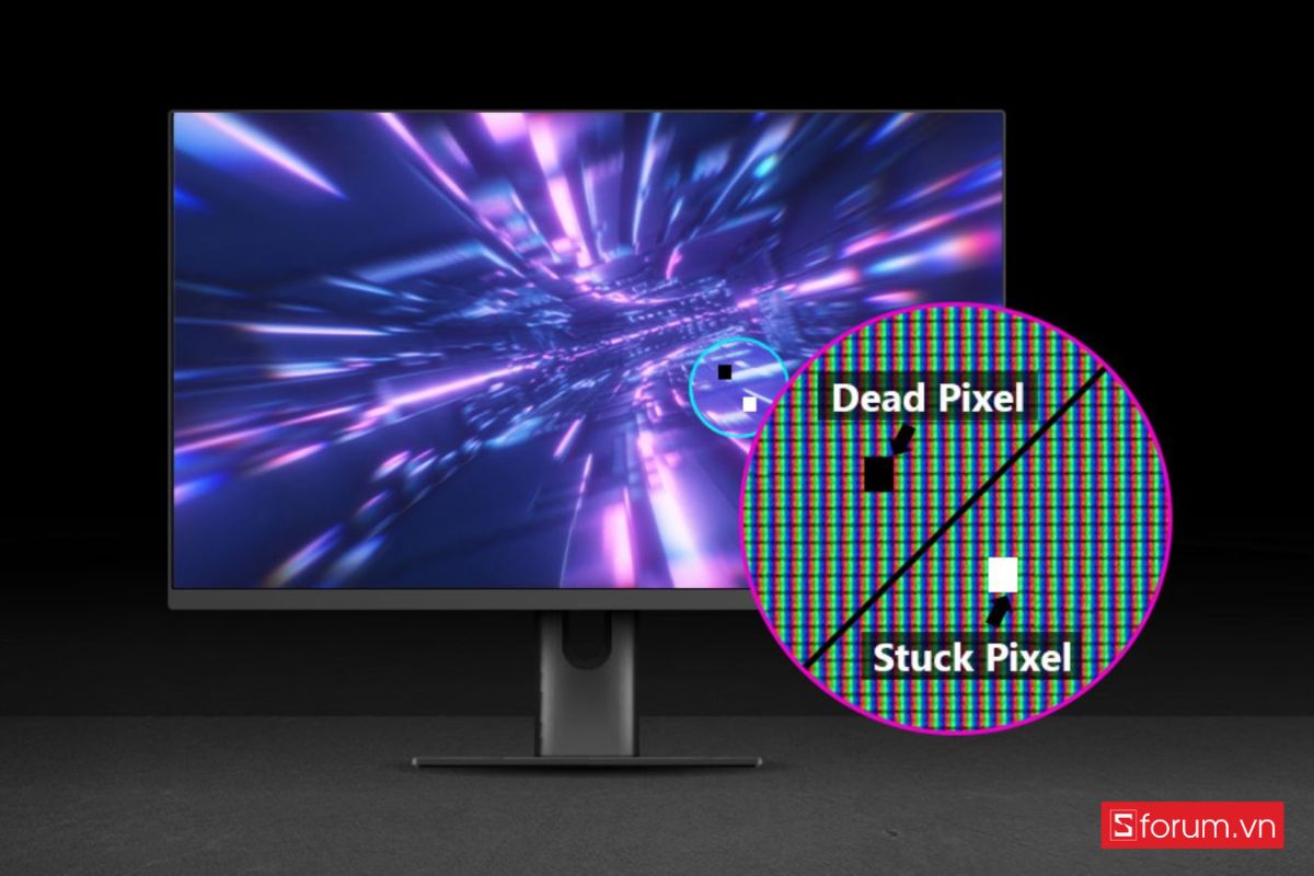 Điểm ảnh bị kẹt (Stuck pixel)