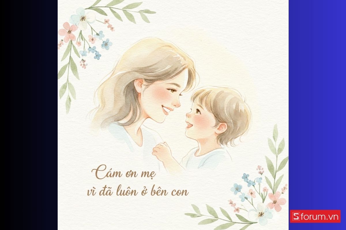Prompt tạo thiệp, poster chúc 20/10 lãng mạn và sáng tạo 2