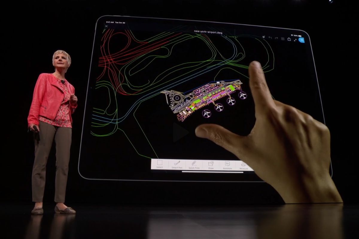 Ứng dụng trả phí vẽ 3D trên iPad AutoCAD for iPad
