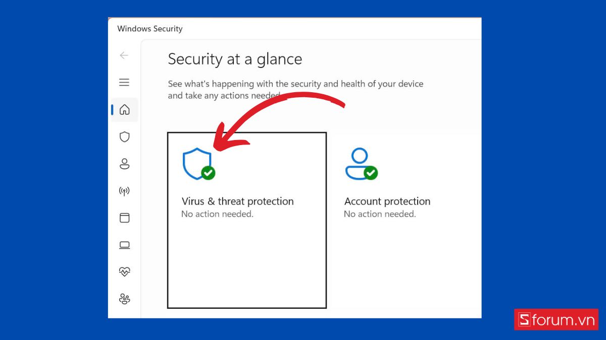 Quét và loại bỏ virus khắc phục lỗi Win 11 khởi động chậm bước 2