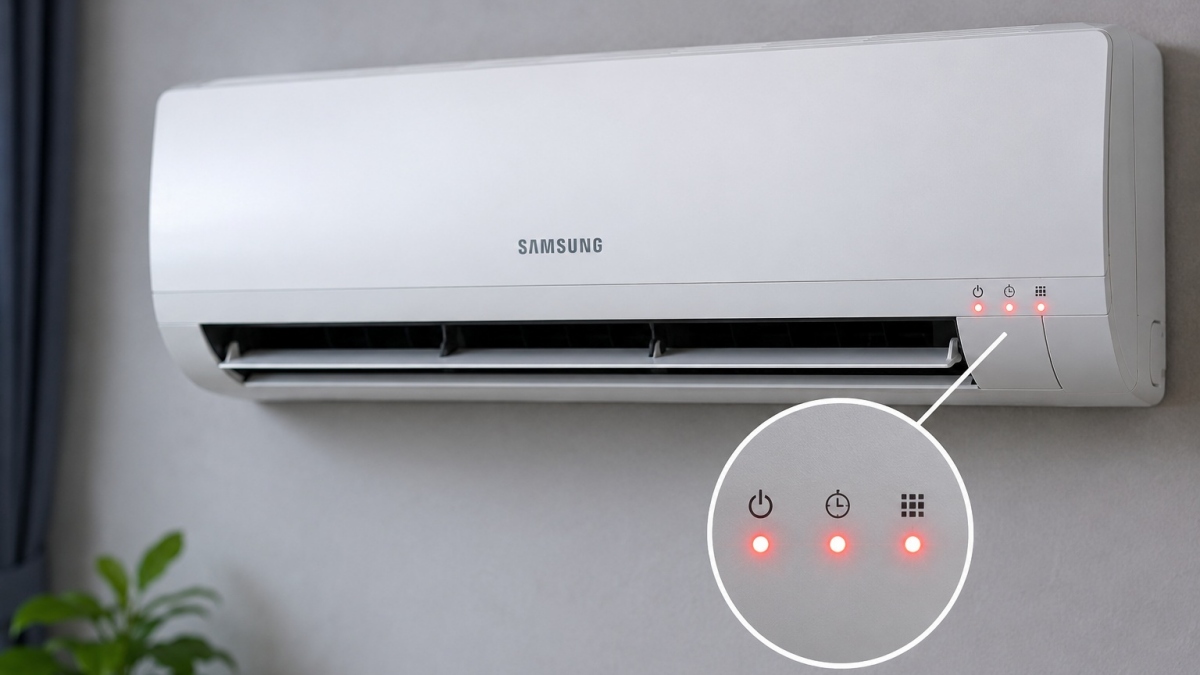 Những ký hiệu thường dễ bị nhầm lẫn trên máy lạnh Samsung