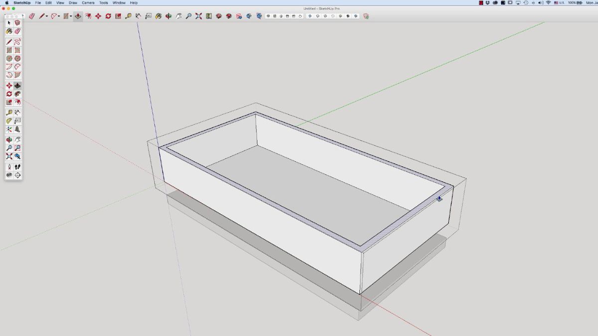 Cách dùng lệnh Offset trong SketchUp hiệu quả
