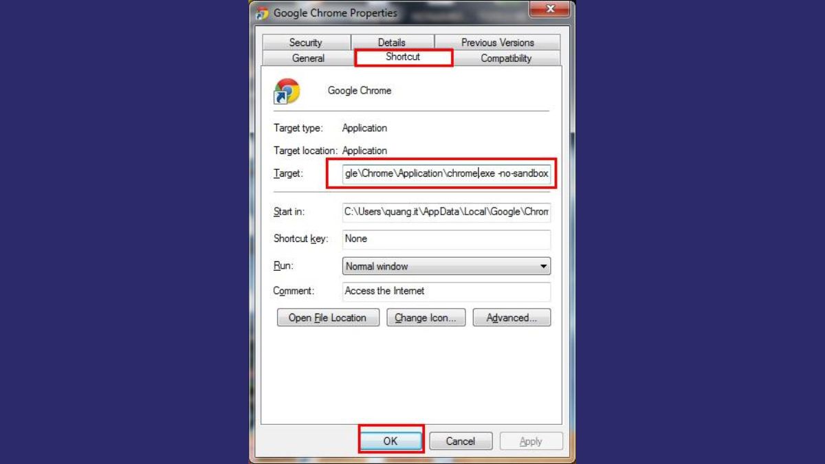 Cách sửa lỗi 0xc0000005 bước 2