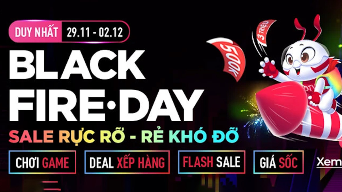 Black Friday Điện Thoại Vui 2024 tung hàng trăm deals HOT