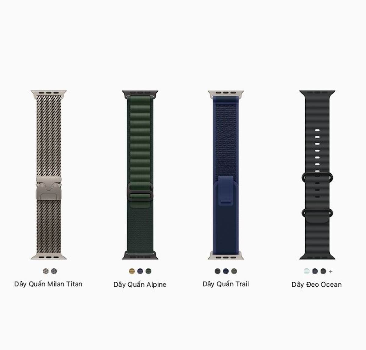 3 phiên bản dây quấn mới đi cùng màu Titan Đen