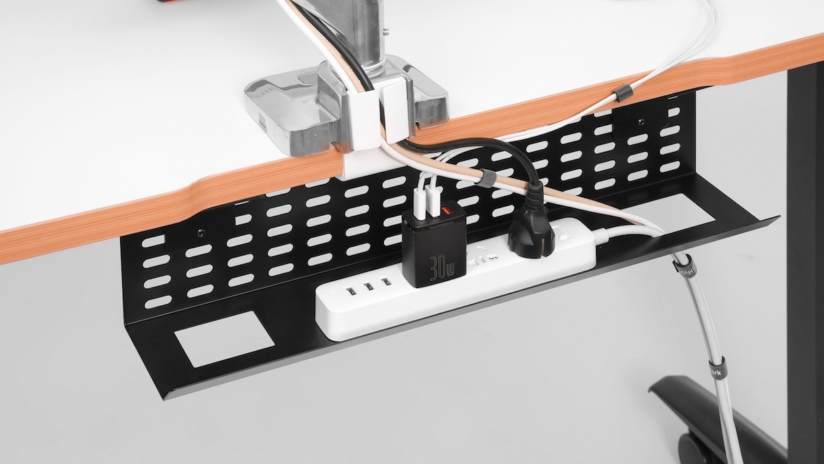 Khay đi dây HyperWork CM03 giúp bàn làm việc của bạn gọn gàng hơn