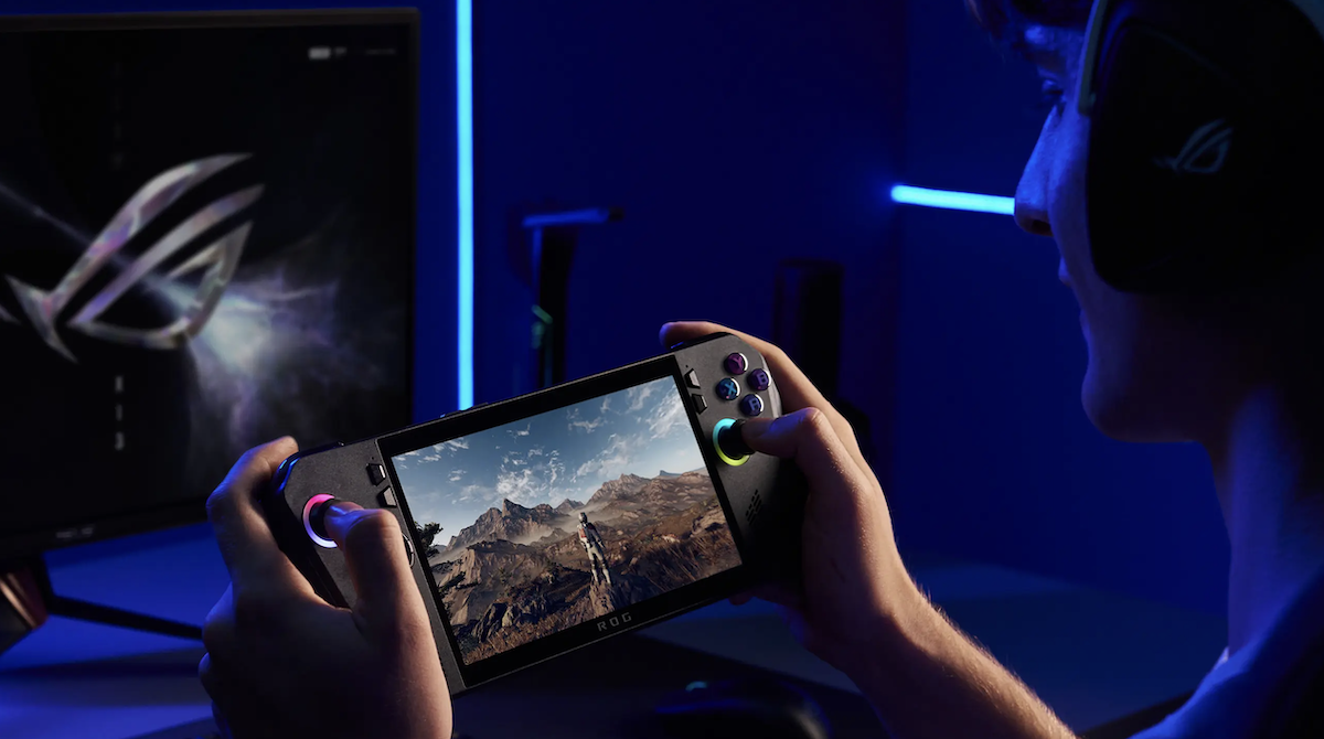 Máy chơi game cầm tay mới của ASUS cũng được tối ưu hệ thống phím bấm