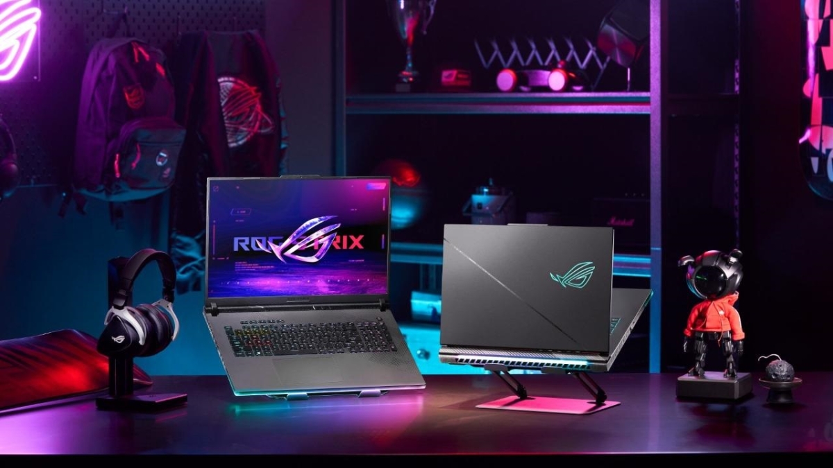 Thiết kế gaming hầm hố trên dòng ROG Strix G 2024
