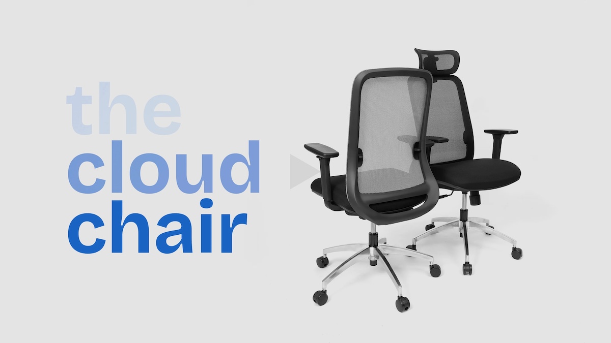 HyperWork Cloud Chair tập trung vào cải thiện trải nghiệm ngồi thoải mái cho người dùng