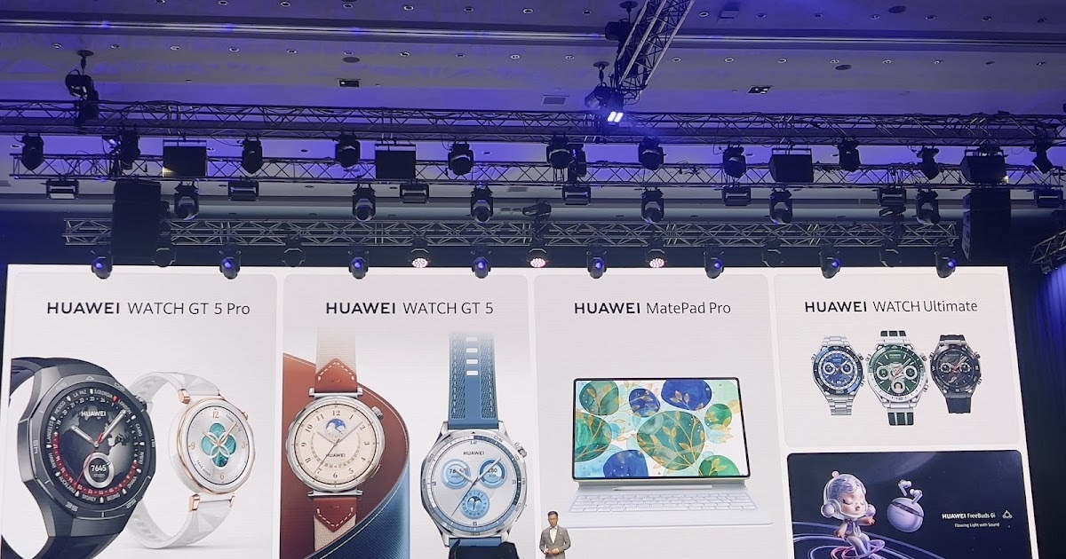 Huawei ra mắt đồng hồ Watch GT 5 Series, Watch Ultimate màu mới và MatePad Pro 12.2 inch tại APAC Huawei ra mắt đồng hồ Watch GT 5 Series, Watch Ultimate màu mới và MatePad Pro 12.2 inch tại APAC