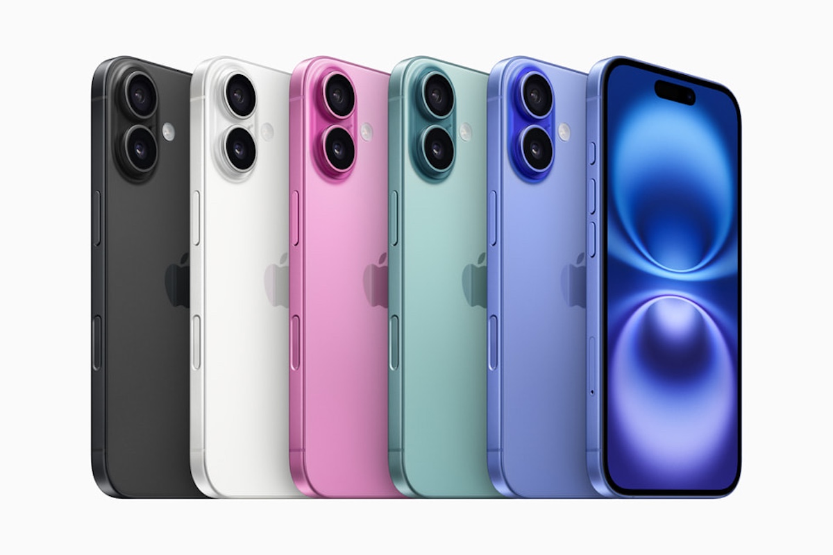Màu Xanh đẹp mới trên dòng iPhone 16