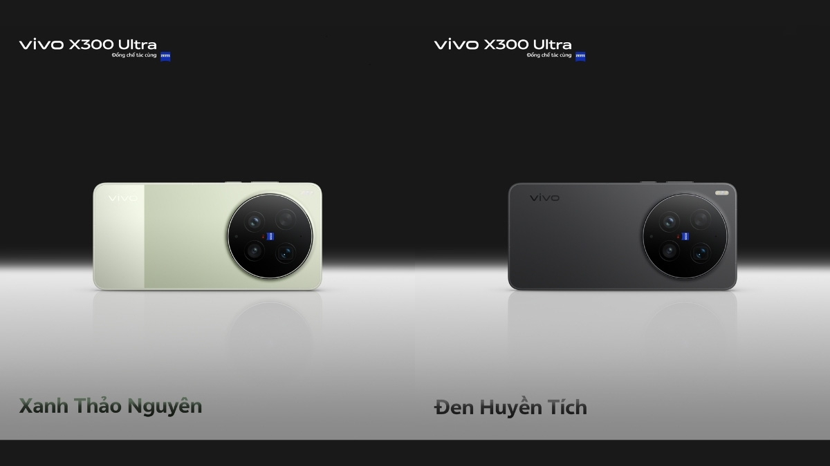 X300 Ultra sở hữu thiết kế với cụm camera hình tròn tinh xảo cùng những đường vân họa tiết kim loại