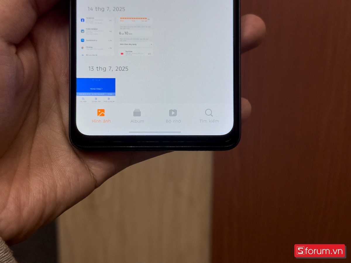 Màn hình của Tecno Pova 7