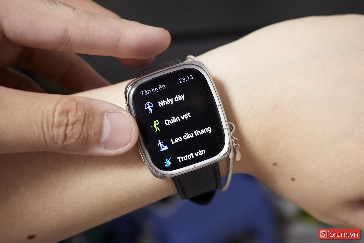 Trên tay kết nối và tính năng của Amazfit Active 2 Square Premium 