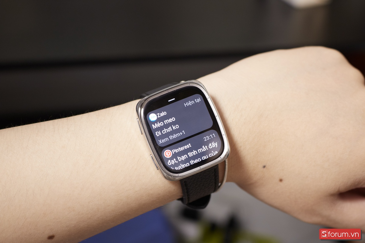 Trên tay kết nối và tính năng của Amazfit Active 2 Square Premium 