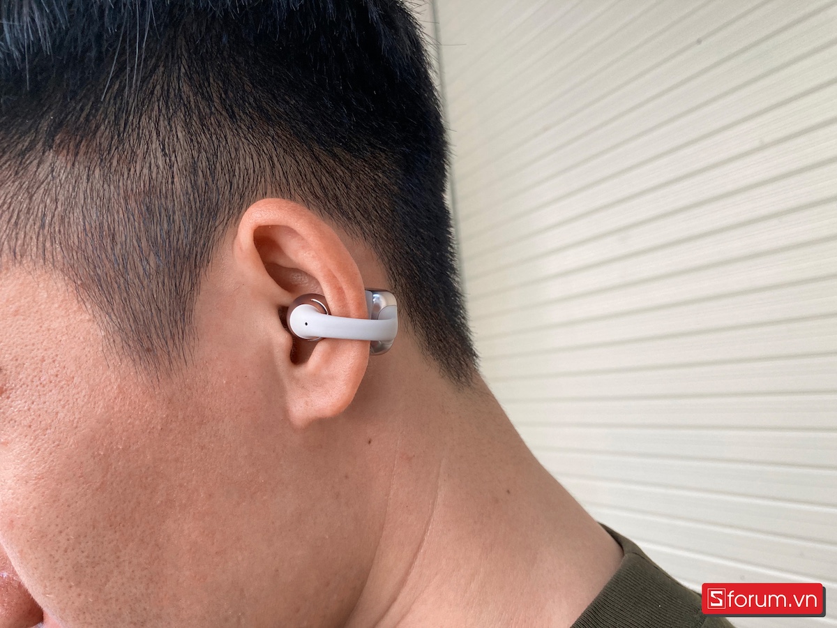 Trên tay thiết kế tai nghe Shokz OpenDots ONE,