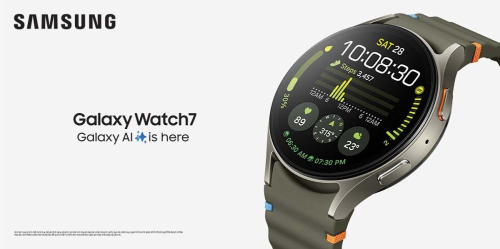 Samsung Galaxy Watch7 sở hữu thiết kế ấn tượng