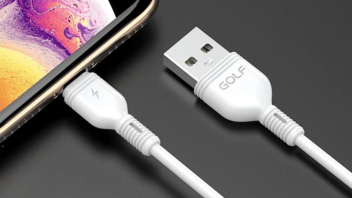 Cáp Golf USB-A to Lightning 2A GC-75I 1M có giá hấp dẫn