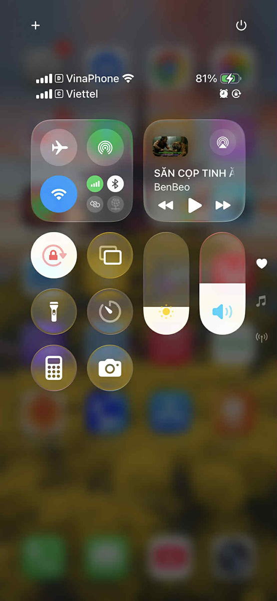 Đánh giá iOS 26 chính thức về Control Center