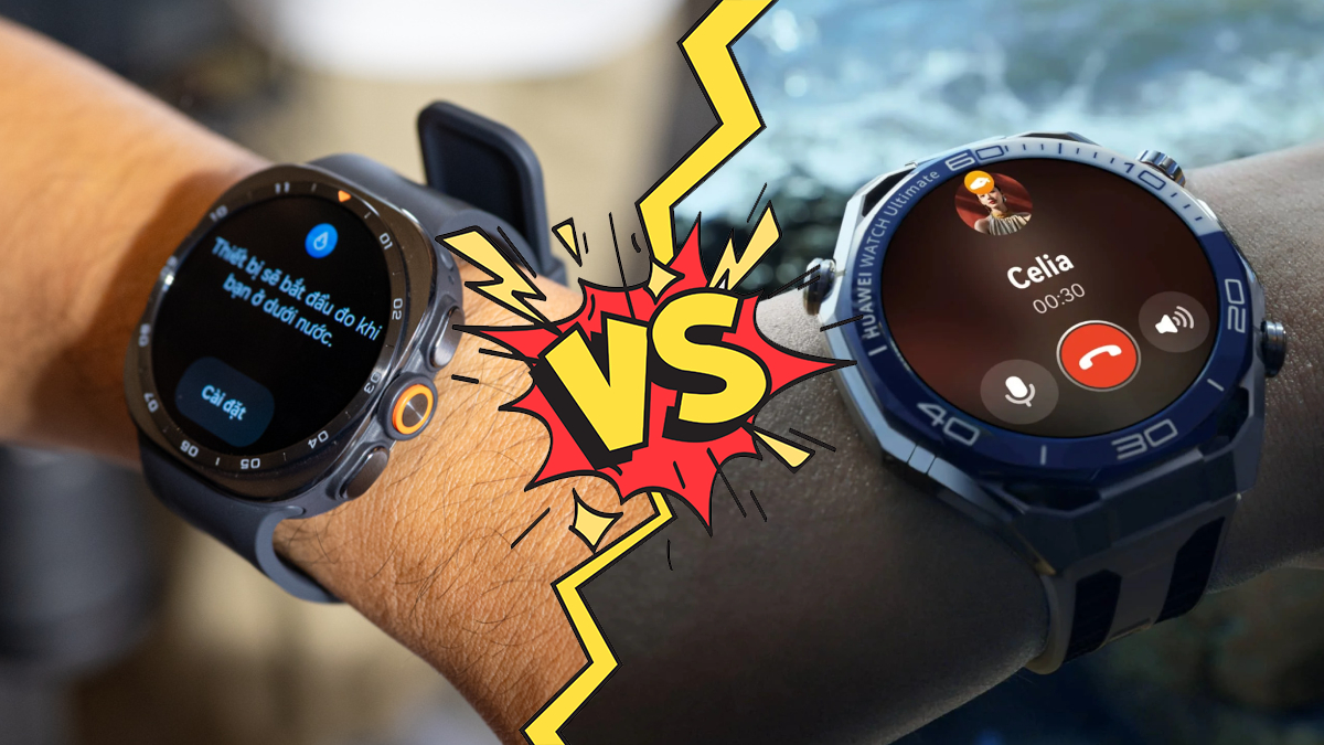 So sánh Samsung Galaxy Watch Ultra2 vs Huawei Watch Ultimate 2: Đâu là đỉnh cao smartwatch thể thao?