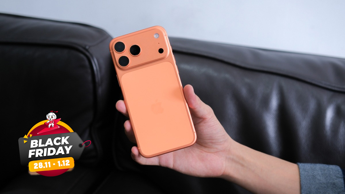 Cập nhật giá iPhone dịp Black Friday: iPhone 13 và iPhone Air giảm sâu, iPhone 17 Series cũng giảm!