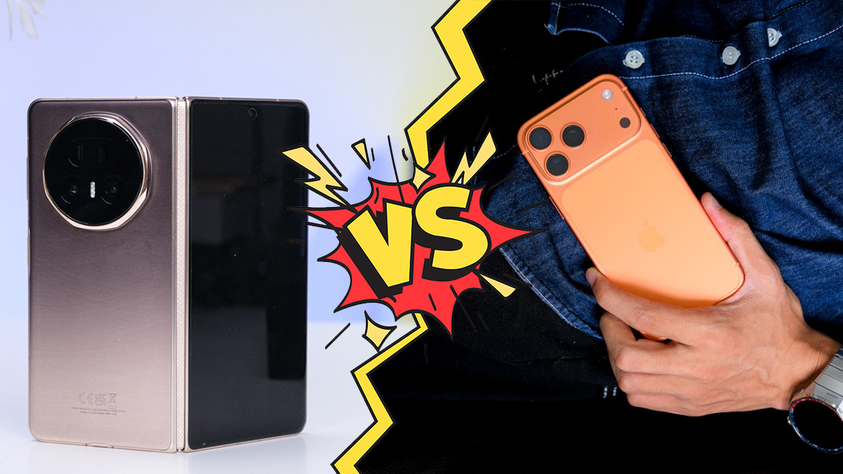 So sánh Honor Magic V5 vs iPhone 17 Pro Max: Trên dưới 40 triệu chọn điện thoại nào?