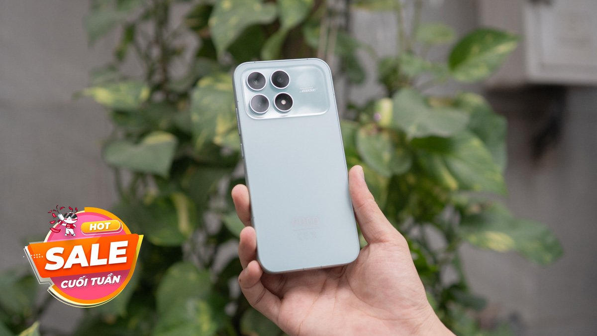 Hotsale tuần 3 tháng 3: "Trùm hiệu năng" POCO F8 Pro giá tốt, sạc 120W có màn hình chỉ 990k, xem ngay!