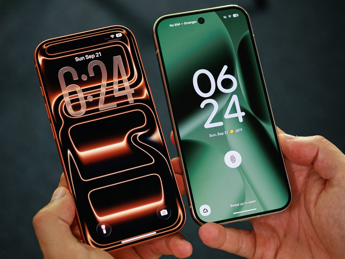So sánh iPhone 17 Pro vs Pixel 10 Pro về màn hình