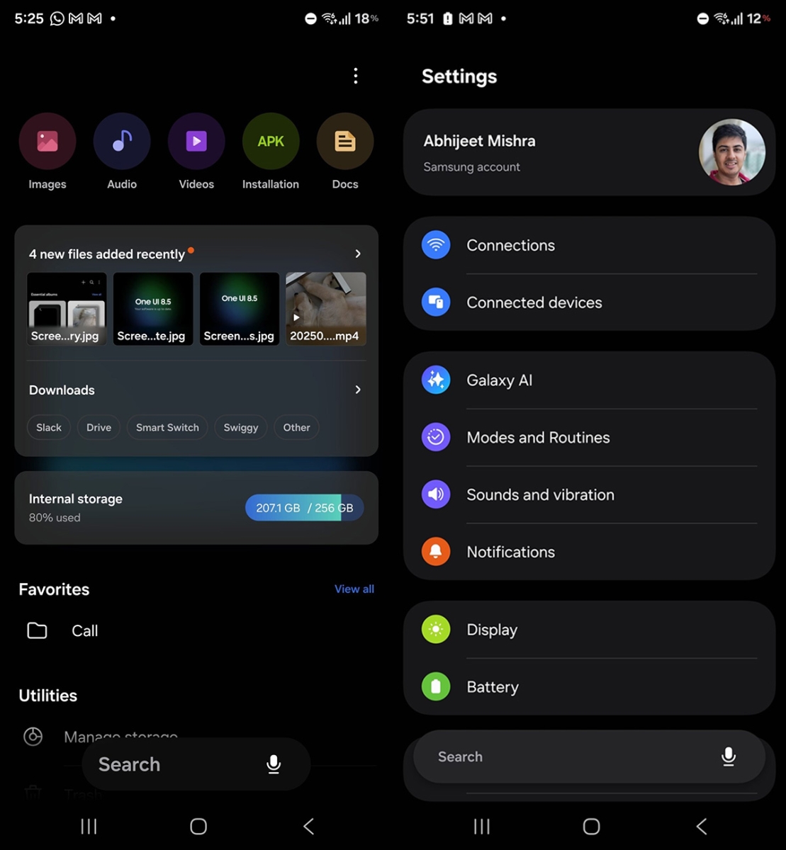 One UI 8.5 có gì mới về giao diện