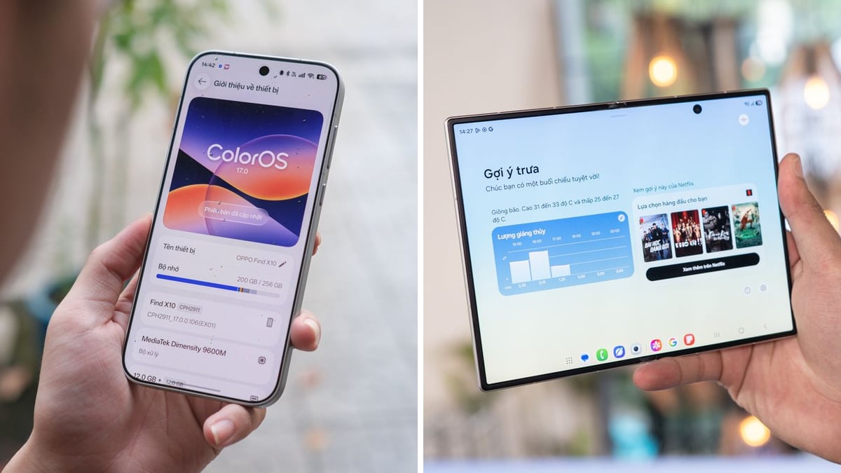 So sánh OPPO Find X10 vs Z Fold8: Thanh truyền thống hay màn gập, máy nào hợp với bạn?