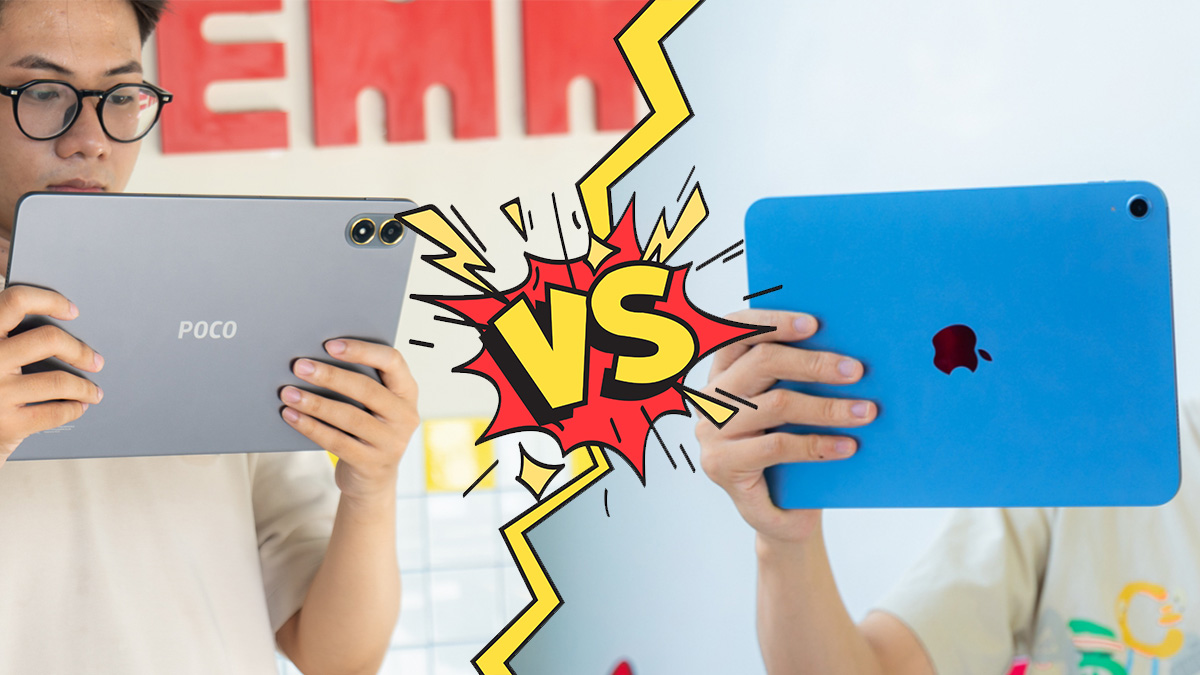 So sánh Xiaomi POCO Pad M1 vs iPad A16: Hiệu năng iPad quá khủng, POCO Pad lấy gì đối đầu?