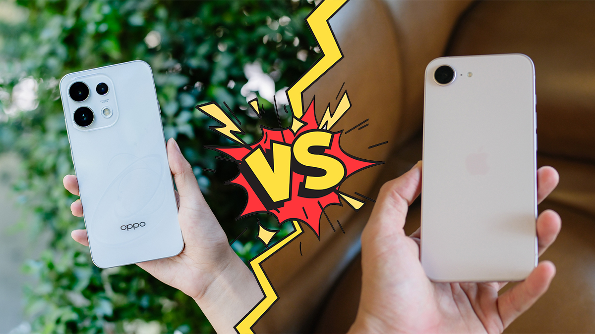So sánh OPPO Reno16 F vs iPhone 17e: 16 - 17 triệu máy nào đáng mua hơn?