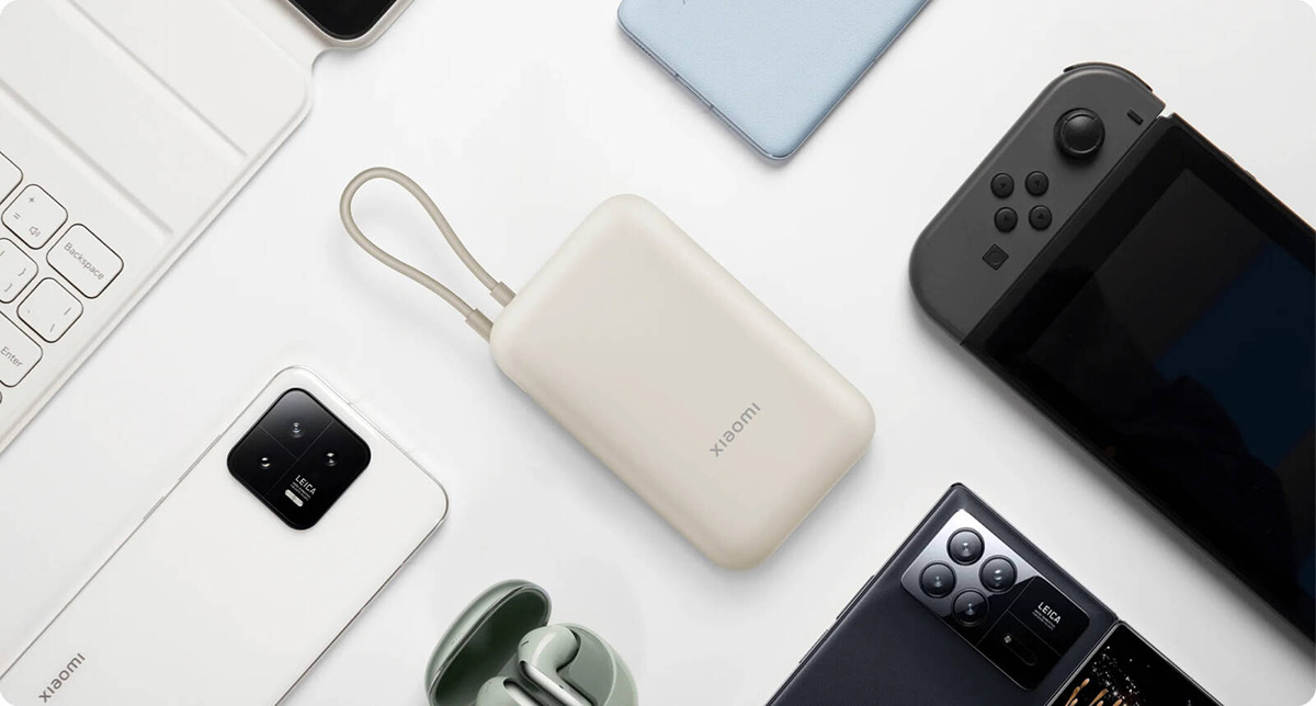 Pin dự phòng Xiaomi 10000mAh 22.5W tích hợp cáp Type-C