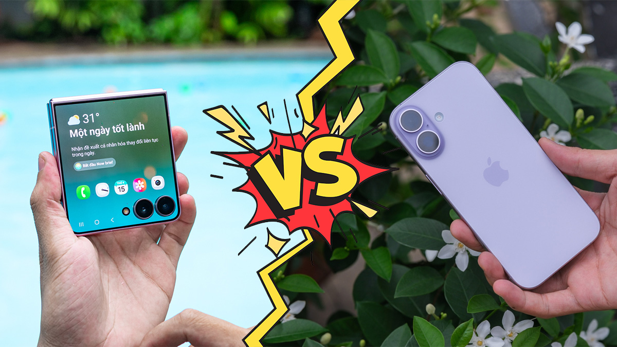 So sánh Samsung Galaxy Z Flip8 vs iPhone 17: Gập thời trang hay iPhone chuẩn mực?
